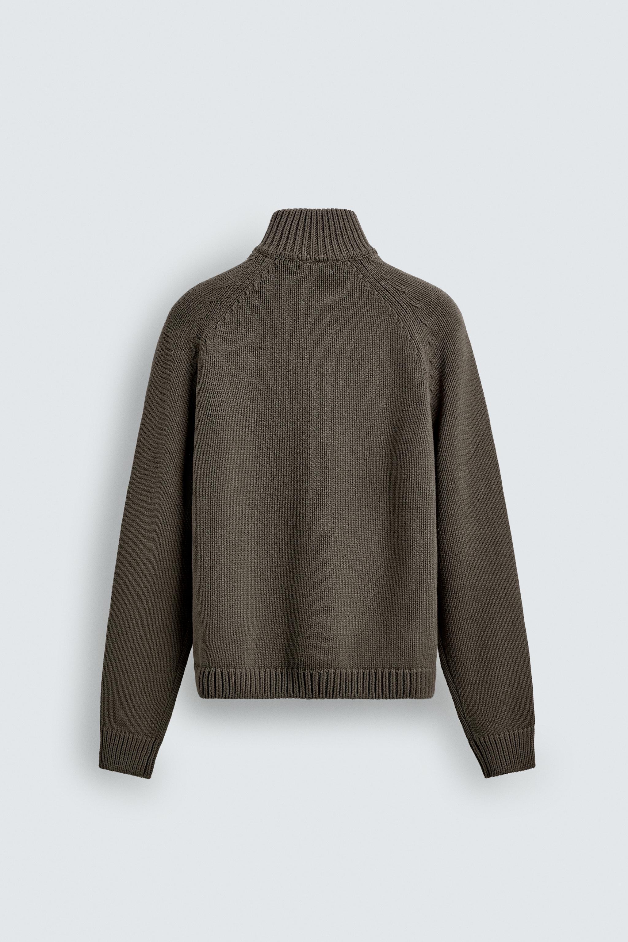 GILET EN MAILLE EFFET DÉLAVÉ